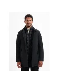 Parka NO EXCESS "NO EXCESS Langer Parka mit Stehkragen NOX Jacket", Herren, Gr. XXL, schwarz, 95% Polyester, 5% Elasthan, Jacken Parka
