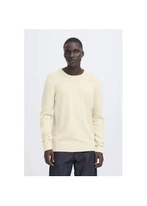 Strickpullover Blend "BHBRAY CREW KNIT", Herren, Gr. M, oyster gray, Strick, Obermaterial: 100% Baumwolle, unifarben, regular fit, Rundhals, Rippb&uuml;ndchen, Pullover Strickpullover