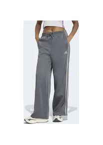 Sporthose Adidas SPORTSWEAR "W STADIUM TP", Damen, Gr. XL, N-Gr, grau six, ch solid grau, Obermaterial: 67% Polyester, 33% Baumwolle, Hosen Sporthose