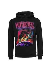 Mister Tee Kapuzenpullover MISTERTEE "MisterTee Herren Wonderful Hoody", Herren, Gr. L, schwarz, 65% Baumwolle, 35% Polyester, unifarben, Pullover Kapuzenpullover