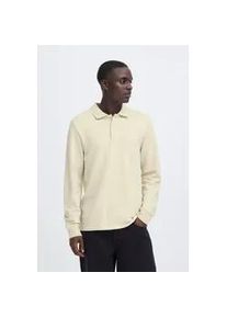 Sweatshirt Blend "BHBRODY POLO SWEATSHIRT", Herren, Gr. S, oyster gray, Sweatware, Obermaterial: 60% Baumwolle, 40% Polyester, unifarben, regular fit, Rippb&uuml;ndchen, Sweatshirts Sweatshirt