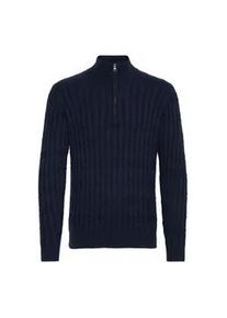Troyer INDICODE "Troyer IDPaulo", Herren, Gr. XXL, blau (navy), Obermaterial: 100% Baumwolle CO., Pullover Troyer