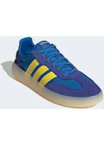 Sneaker Adidas SPORTSWEAR "BARREDA DECODE", Herren, Gr. 45, gelb (bright royal, gelb, royal blau), Leder, Textil, Schuhe Sneaker, inspiriert vom Design des Adidas handball spezial