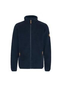 Fleecejacke North Bend "Fleecejacke NBSteve M", Herren, Gr. M, blau (navy blazer), Obermaterial: 100% Polyester PES., unifarben, regular fit normal, Jacken Fleecejacke