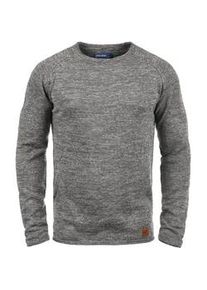 Strickfleece-Pullover Blend "Strickpullover BHDan", Herren, Gr. XXL, grau (pewter mix), Obermaterial: 50% Baumwolle CO. 50% Polyacryl PAN., Pullover