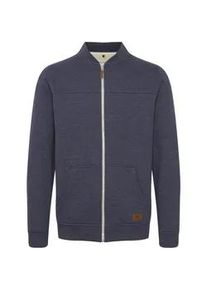 Sweatjacke Blend "Sweatjacke BHArco", Herren, Gr. S, blau (navy), Obermaterial: 60% Baumwolle CO. 40% Polyester PES., Sweatjacken Sweatjacke
