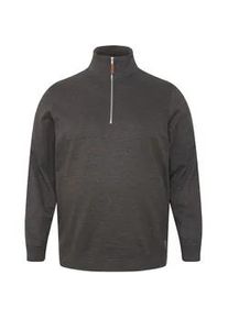 Troyer Blend "Troyer BHBGrilitsch", Herren, Gr. 6XL, grau (charcoal mix), Obermaterial: 60% Baumwolle CO. 40% Polyester PES., Pullover Troyer