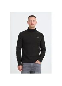 Rollkragenpullover Blend "BHMPatta", Herren, Gr. XL, charcoal mix, Grobstrick, 100% Polyacryl, unifarben, normal normal, ohne Ausschnitt, Pullover Rollkragenpullover, Stilvoller Basic Strickpullover mit Rollkragen