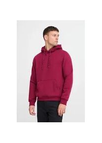 Kapuzenpullover Blend "BHSweatshirt", Herren, Gr. L, burgundy, Sweatware, 50% Baumwolle, 50% Polyester, unifarben, regular fit, ohne Ausschnitt, weit, Pullover Kapuzenpullover, Stilvoller Hoodie mit Kapuze