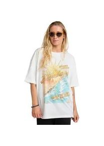 T-Shirt Billabong "Where The Sun Collide", Damen, Gr. XS, wei&szlig;, Obermaterial: 100% Walkfrottier;, Shirts T-Shirt