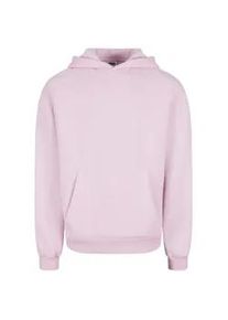 Kapuzenpullover Urban Classics "Urban Classics Fluffy Hoody", Herren, Gr. XL, softpink, 70% Baumwolle, 30% Polyester, unifarben, normal, ohne Ausschnitt, Pullover Kapuzenpullover