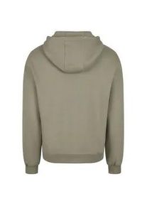 Kapuzenpullover Urban Classics "Urban Classics Fluffy Hoody", Herren, Gr. XS, paleolive, 70% Baumwolle, 30% Polyester, unifarben, normal, ohne Ausschnitt, Pullover Kapuzenpullover