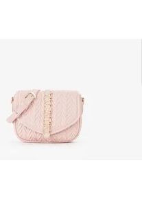 Umh&auml;ngetasche Valentino BAGS "FLAP BAG FANIA RE", Damen, Gr. B/H/T: 19,5cm x 15,5cm x 7cm, cipria, Polyurethan, Taschen Umh&auml;ngetasche, Schultertasche, Mini Bag, Handtasche Damen