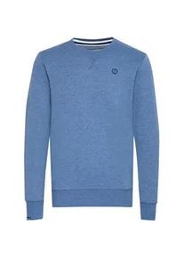 !Solid Longpullover SOLID "Sweatshirt SDBenn", Herren, Gr. XXL, blau (faded blu), Obermaterial: 50% Baumwolle CO. 50% Polyester PES., Sweatshirts Longpullover
