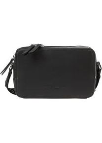 Marc O'Polo Umh&auml;ngetasche "VALA", Damen, Gr. B/H/T: 22cm x 14cm x 6,5cm, schwarz, Polyester, MARC O'POLO ACCESSORIES, unifarben, Taschen Umh&auml;ngetasche, Bodybag, Schultertasche mit breitem Logo-Gurtband