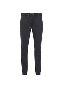 Chinohose INDICODE "Chinohose IDBrontus", Herren, Gr. S, N-Gr, schwarz, Obermaterial: 98% Baumwolle CO. 2% Elasthan EL., Hosen Chinohose