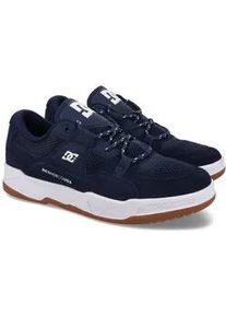 Sneaker DC Shoes "Construct", Herren, Gr. 5(37), blau (navy, blau), Obermaterial:54.6% Leder, 20.9% Synthetikmaterial, 25.5% Microfaser;, Schuhe Sneaker
