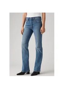 Levi's Bootcut-Jeans LEVI'S "WEDGIE BOOT", Damen, Gr. 29, L&auml;nge 30, point psk, Denim/Jeans, Obermaterial: 99% Baumwolle, 1% Elasthan, unifarben, bootcut fit lang, Jeans, im Five-Pocket Style