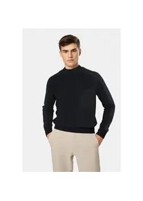 Strickpullover BOSS ORANGE "Andern", Herren, Gr. XXL, dunkelblau404, Strick, Obermaterial: 70% Schurwolle, 30% Polyacryl, unifarben, relaxed fit normal, Rundhals, B&uuml;ndchen, Pullover Strickpullover, Rundhalsausschnitt, relaxed fit, Strickmix