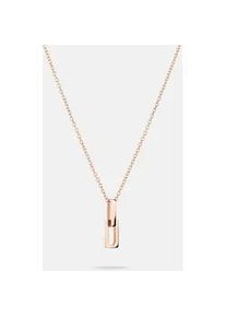 Kette mit Anh&auml;nger Liebeskind Berlin "Schmuck Geschenk Edelstahl Halskette Festive Mini Link", rosa (ros&eacute;goldfarben), Halsketten, Damen, Edelstahl, L: 45 B: 2mm, B:2mm