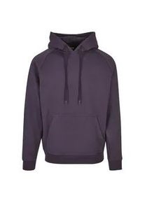 Rundhalspullover Urban Classics "Urban Classics Herren Blank Hoody", Herren, Gr. L, lilanight, 65% Baumwolle, 35% Polyester, unifarben, loose fit, ohne Ausschnitt, Pullover Rundhalspullover