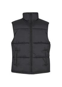 Steppweste Urban Classics "Urban Classics Basic Puffer Vest", Herren, Gr. S, schwarz, 100% Polyamid, Rundhals, Westen Steppweste