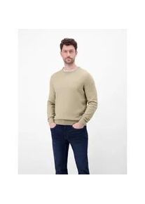 Strickpullover Lerros "Lerros Herren Strickpullover in Twist-Struktur", Herren, Gr. XXL, tender beige melange, 100% Baumwolle, Rundhals, Pullover Strickpullover, Rundhalsausschnitt, weicher Stoff, lang&auml;rmlig, normale Passform