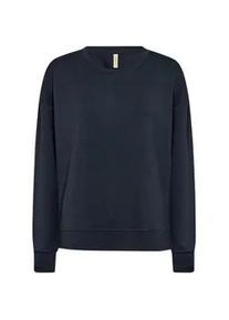 Strickpullover soyaconcept "Soya Concept Sweater SC_BANU", Damen, Gr. S, 6910 navy, Obermaterial: 48% Modal, 48% Polyester, 4% Elasthan, Pullover Strickpullover