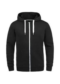 !Solid Kapuzensweatjacke SOLID "Kapuzensweatjacke SDOlli", Herren, Gr. S, schwarz, Obermaterial: 80% Polyester PES. 20% Baumwolle CO., Sweatjacken