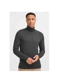 Rollkragenpullover Blend "BHWedat", Herren, Gr. XL, charcoal mix, Feinstrick, 78% Viskose, 22% Polyester, unifarben, Basic, regular fit normal, hoch geschlossener Ausschnitt, eingesetzt, Pullover Rollkragenpullover, Stilvoller Strickpullover mit Rollkragen