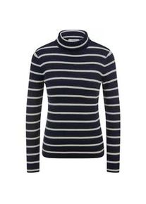 Rollkragen-Pullover Peter Hahn blau, 46