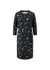 Sweatkleid Rundhals-Ausschnitt Peter Hahn mehrfarbig, 50