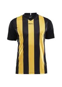 Craft Progress Stripe Trikot Herren 9552 - black/sweden yellow 3XL