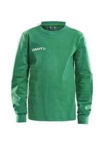 Craft Progress Torwart Sweatshirt Kinder 651900 - team green/white 122/128