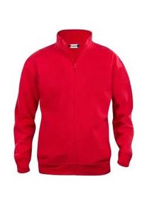 Clique Basic Sweatjacke Kinder 35 - rot 120 cm