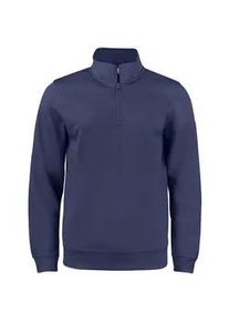 Clique Basic Active 1/2-Zip Sweatshirt Kinder 580 - dunkelblau 120 cm