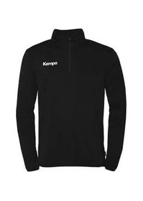 Kempa 1/4-Zip Top Sweatshirt Kinder schwarz 164