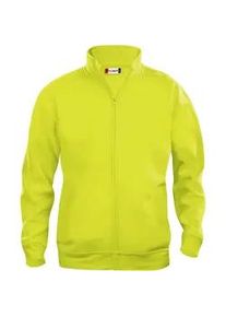CLIQUE Basic Sweatjacke Kinder 11 - leuchtgelb 100 cm