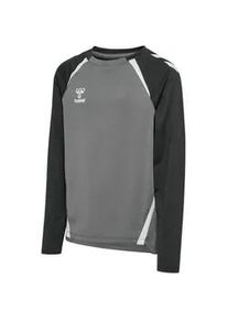 Hummel hmlLEAD 2.0 Crew Sweatshirt Kinder 1268 - steel gray/asphalt 140