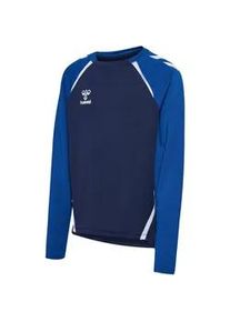 Hummel hmlLEAD 2.0 Crew Sweatshirt Kinder 7317 - marine/true blue 164