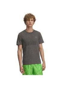 Under Armour Seamless Stride kurzarm Laufshirt Herren 009 - gray dawn/reflective M