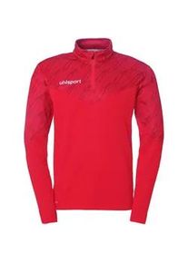 Uhlsport Progressive 28 1/4-Zip Sweatshirt Kinder rot 116