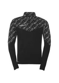 Uhlsport Progressive 28 1/4-Zip Sweatshirt Kinder schwarz 140