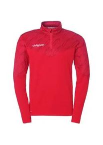 Uhlsport Progressive 28 1/4-Zip Sweatshirt Kinder rot 164
