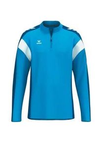 Erima Celebrate 125 1/4-Zip Sweatshirt Kinder curacao/new royal 152