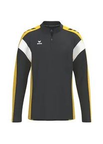Erima Celebrate 125 1/4-Zip Sweatshirt Kinder schwarz/gelb 164