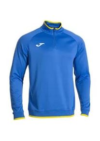 Joma Combi Premium 1/4-Zip Sweatshirt Kinder 709 - royalblau/gelb 152