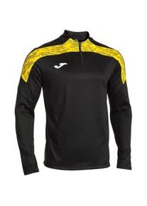 Joma Championship VIII 1/4-Zip Sweatshirt Kinder 109 - schwarz/gelb 140