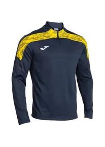 Joma Championship VIII 1/4-Zip Sweatshirt Kinder 339 - marineblau/gelb 152