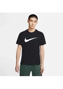 Nike Sportswear Swoosh T-Shirt Herren 010 - black/white XXL/T